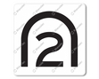 Entry speed sign RS 281 DOR KL3. Text as specified. Entry speed sign RS 281 DOR KL3. Text as specified.