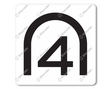 Entry speed sign RS 281 DOR KL3. Text as specified. Entry speed sign RS 281 DOR KL3. Text as specified.