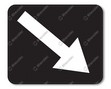 Arrow sign right DOR KL3 Arrow sign right DOR KL3