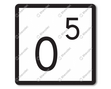 Speed sign RS 314 DOR KL3. Text as specified. Speed sign RS 314 DOR KL3. Text as specified.