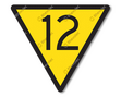 Speed reduction sign RS 313 DOR KL3. Text as specified. (2) Speed reduction sign RS 313 DOR KL3. Text as specified. (2)