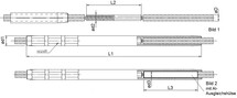 Persverbinders, volledige spanning, voor staal (ACSR) Persverbinders, volledige spanning, voor staal (ACSR)