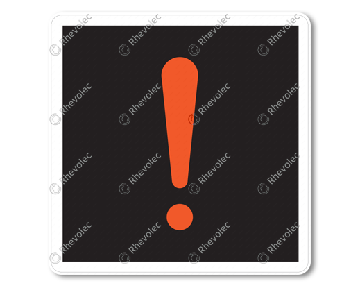 Attention sign ‘Signal light(s) out of service’ RS 350 DOR Attention sign ‘Signal light(s) out of service’ RS 350 DOR