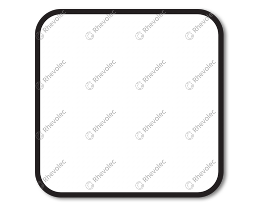 Reflector plate single RS 251 DOR KL3 Reflector plate single RS 251 DOR KL3