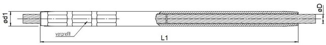 Persverbinders, volledige spanning, voor aluminium (AAC) Persverbinders, volledige spanning, voor aluminium (AAC)