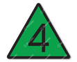 Line speed sign RS 316 DOR KL3. Text as specified. (2)