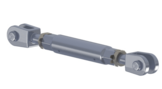 Spanwartel vorm C, gaffel-gaffel