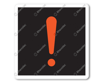 Attentiebord ‘Lichtsein(en) buiten dienst’ RS 350 DOR