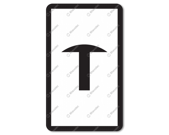 Sign ‘Emergency operation level crossing’ RS 291a DOR KL3